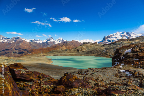 Alps mountain landscape in Swiss
