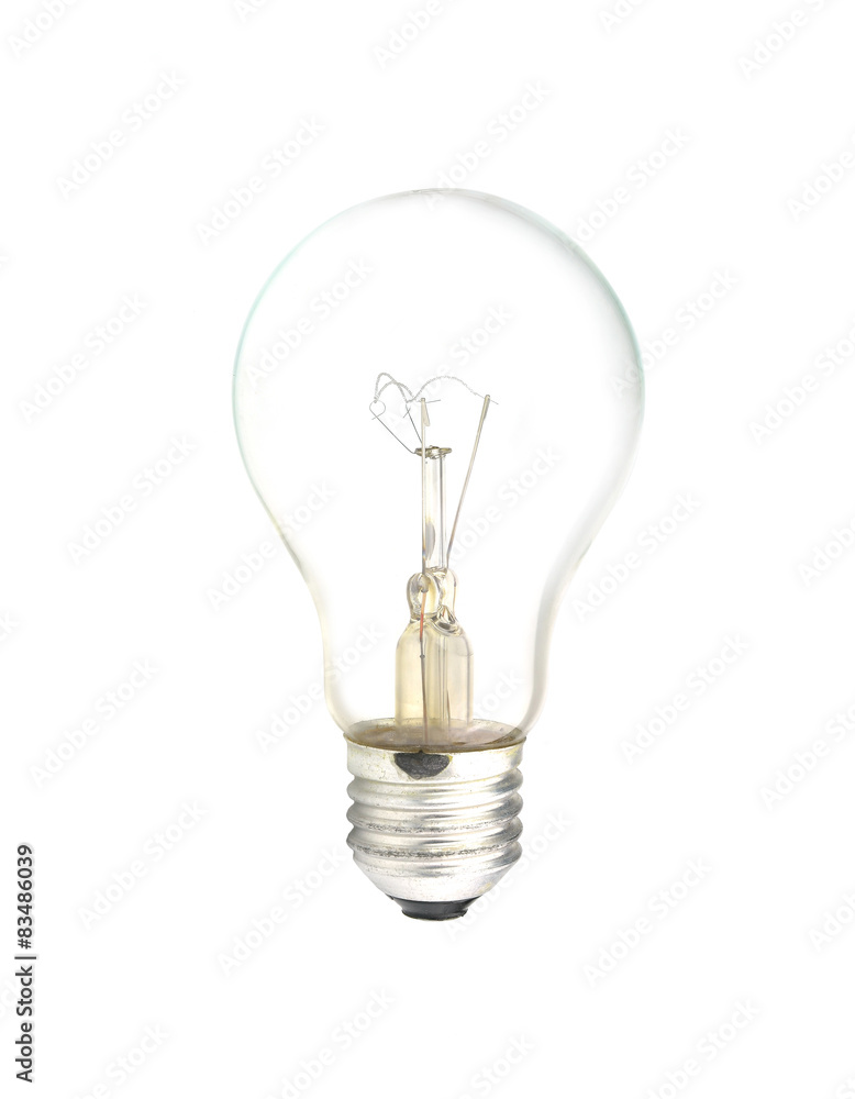 bulb isolated on white background. bulb isolated on white background.