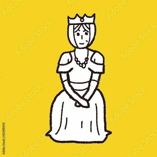queen doodle