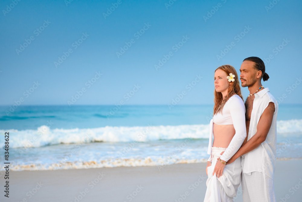 Couple on beach