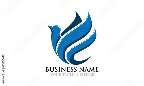 Fly Bird with Freedom - Logo