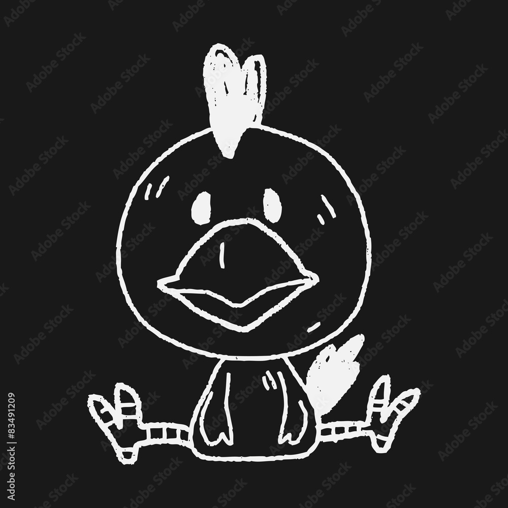 Chinese Zodiac Chicken doodle drawing Chinese Zodiac Chicken doodle drawing