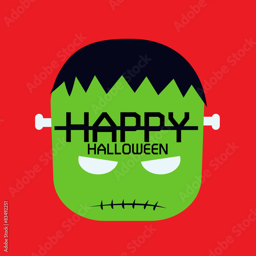 Abstract illustration for Halloween.
