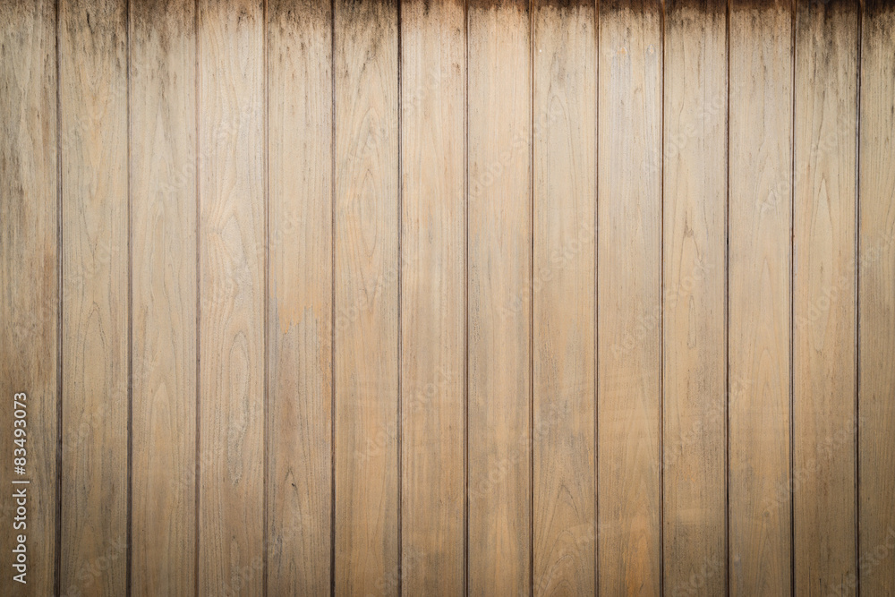 Obraz premium Musty old wood texture, vertical of old panels background