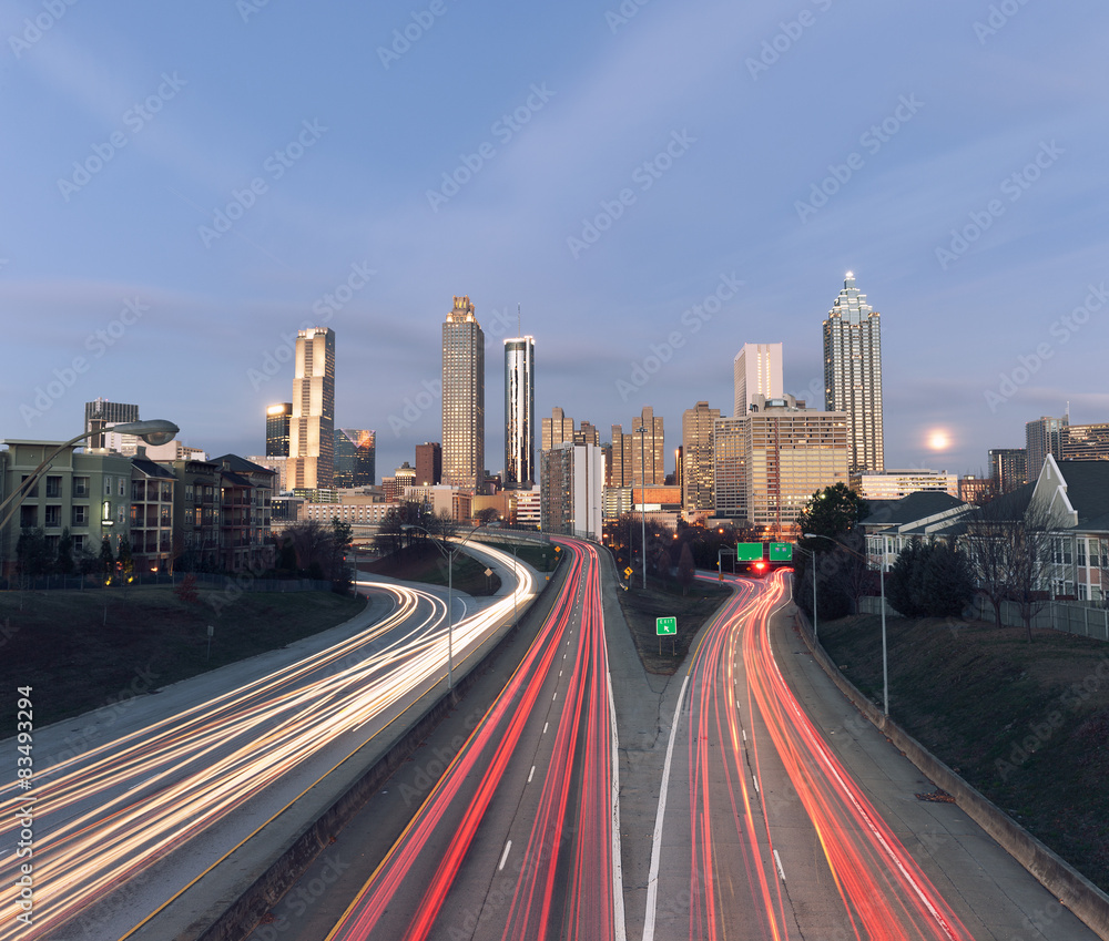Fototapeta premium Atlanta skyline