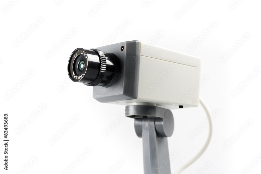 CCTV security camera monitor in office building CCTV security camera monitor in office building