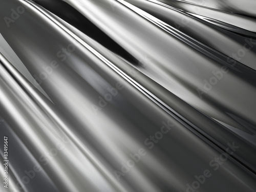 Elegant Black Alluminium Metallic Background