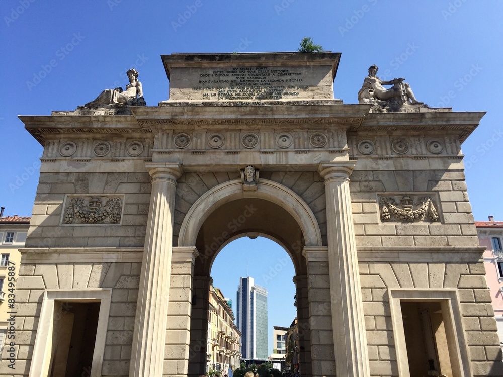 Obraz premium Milano, Porta Garibaldi