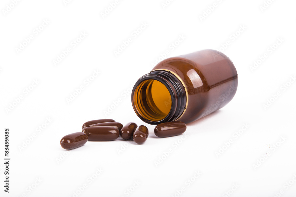 Brown Medical Bottle Brown Medical Bottle