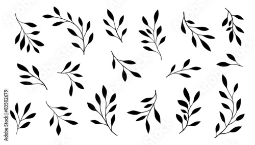 branch silhouettes