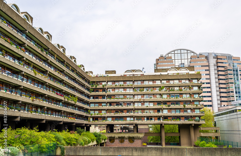 Fototapeta premium View of Barbican complex in London, England