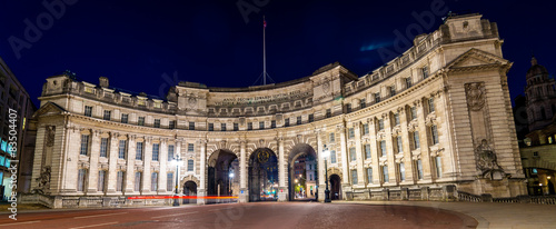 Admiralty Arch, a landmark building in London - England