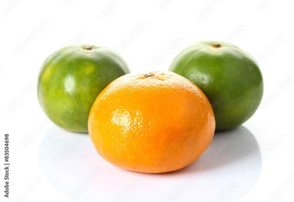 Orange isolated on white background Orange isolated on white background