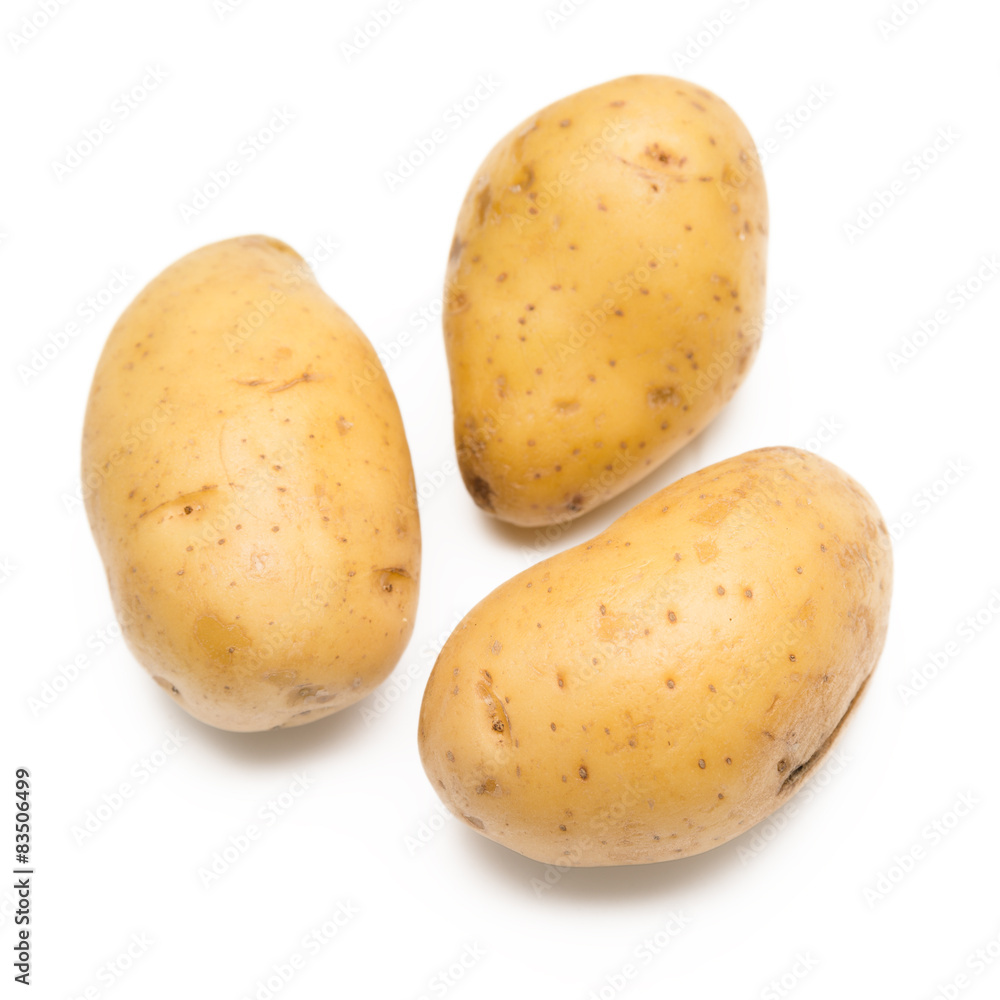 Tre patate crude Tre patate crude
