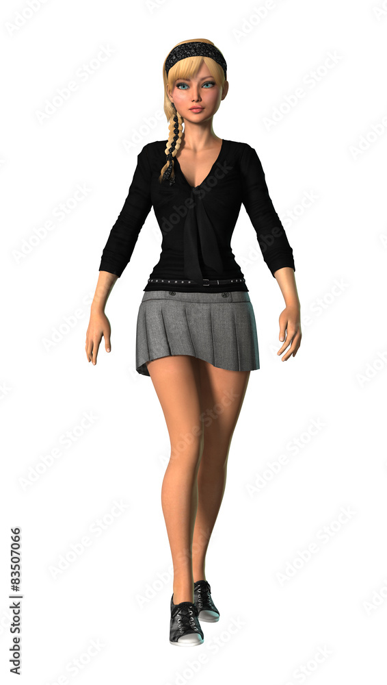 Fototapeta premium Teen Girl