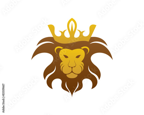 Fototapeta Naklejka Na Ścianę i Meble -  Royal King Lion