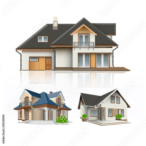 Beautiful house vector