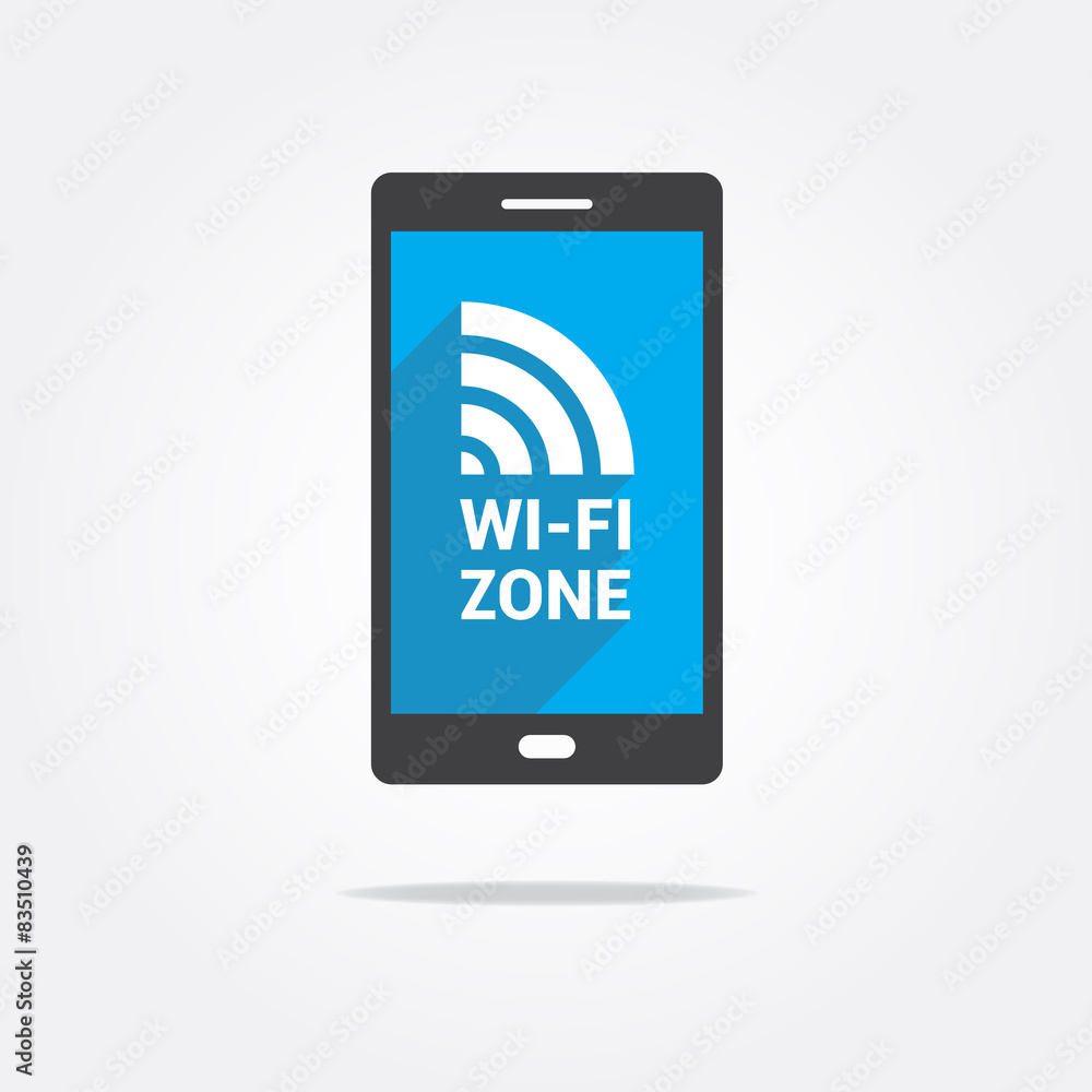 Wi-fi Zone Phone Icon Wi-fi Zone Phone Icon