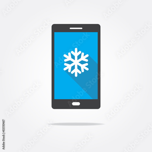 Snow Phone Icon