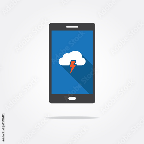 Storm Phone Icon