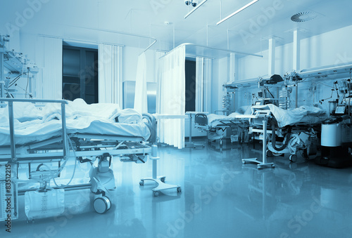 ICU ward with patients