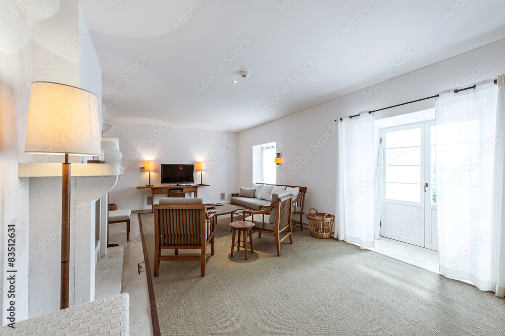 Fototapeta premium comfortable living room interior