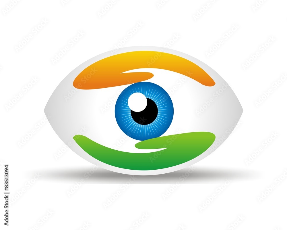 eye look logo image vector eye look logo image vector