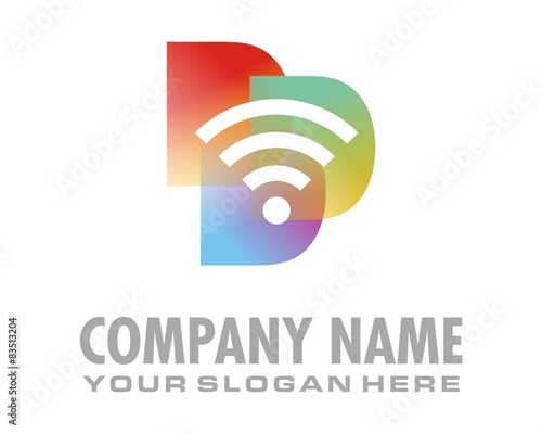 triple D signal logo image vector