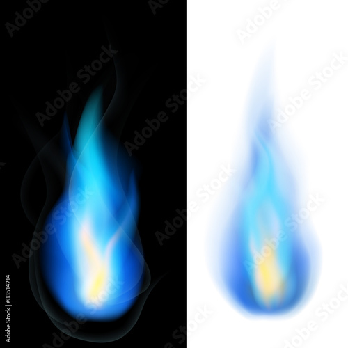 Blue fire