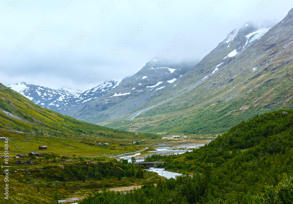 Summer mountain (Norway)