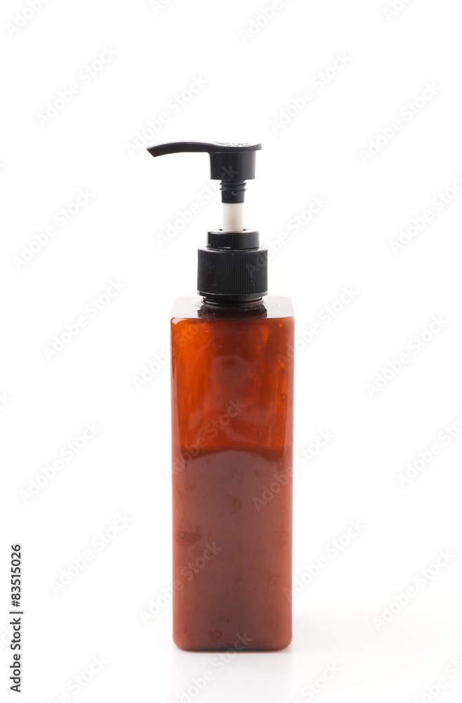 lotion bottle isolated on white lotion bottle isolated on white
