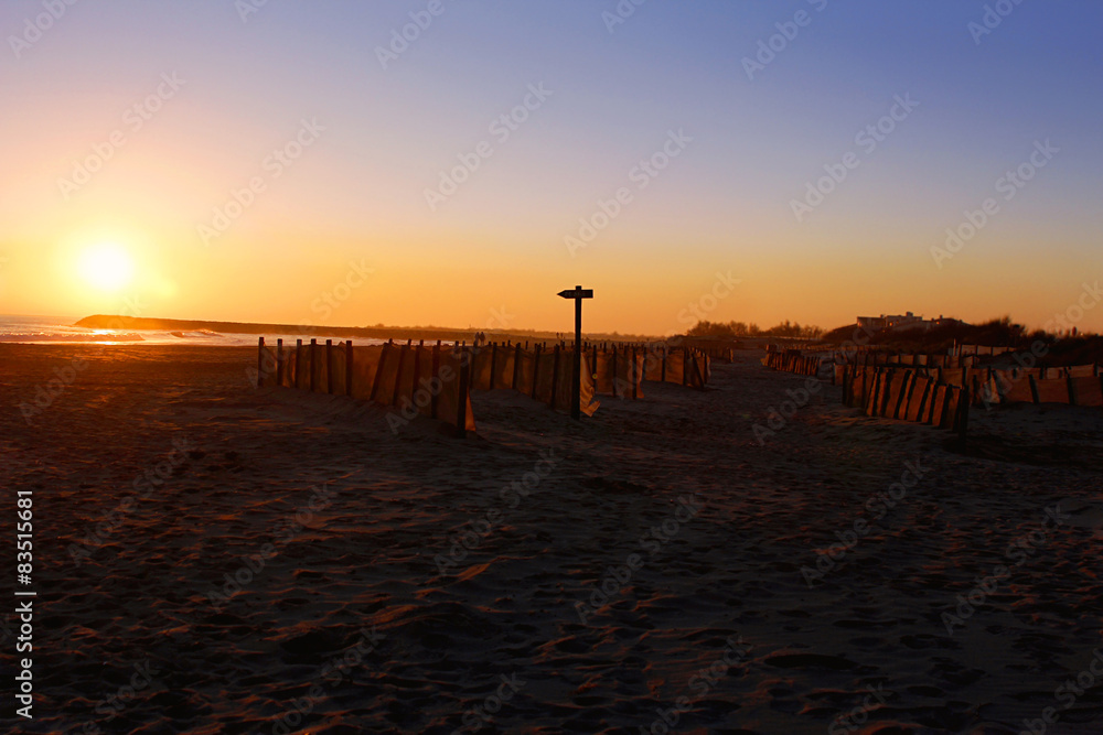 Fototapeta premium Sunst Beach