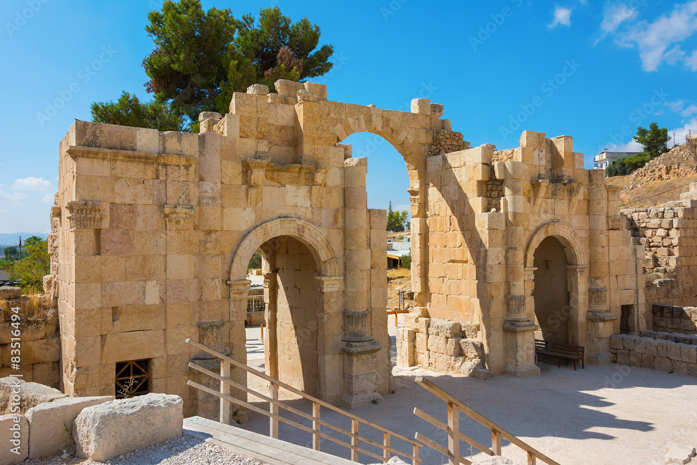 Ancient Jerash Jordan south gate