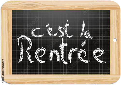 Ardoise-c'est la rentrée