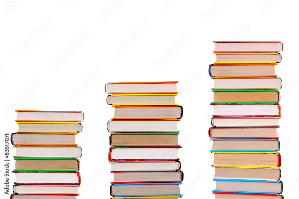 Fototapeta premium Pile of the Books