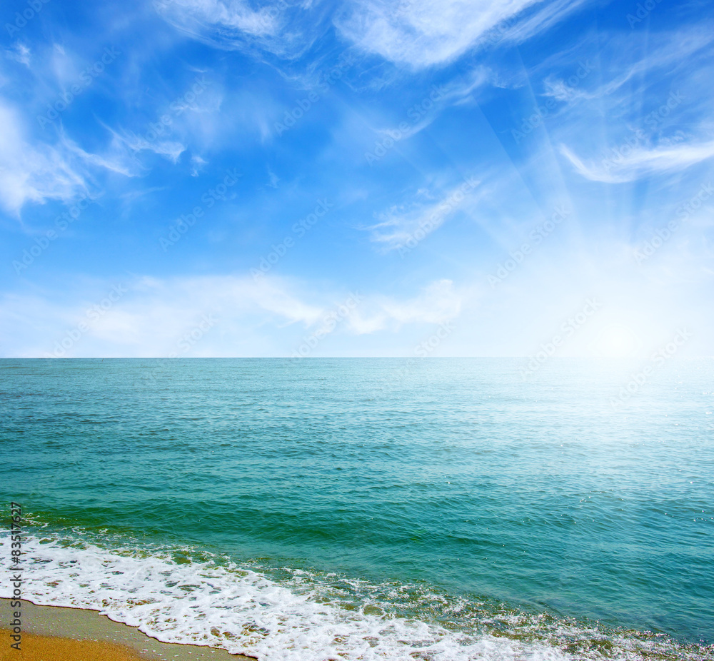 Obraz premium Blue sea