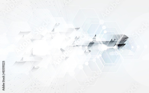 Integration technology with nature, sky. Best ideas for Business