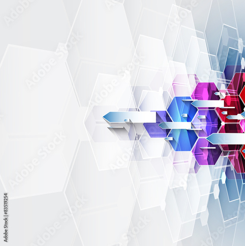 Integration technology with nature, sky. Best ideas for Business