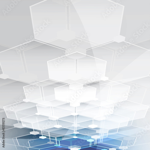 Integration technology with nature, sky. Best ideas for Business