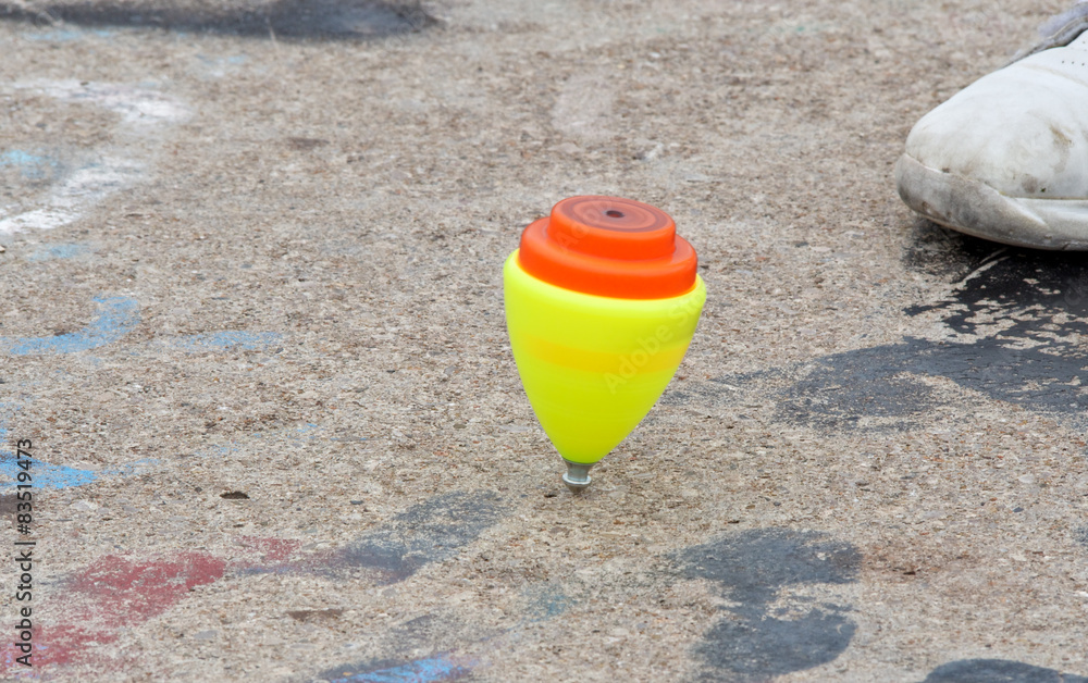 Obraz premium Spinning top