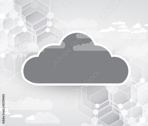 Integration technology with nature, sky. Best ideas for Business