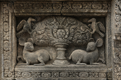 Canvas Print Prambanan Temple near Yogyakarta, Central Java, Indonesia.