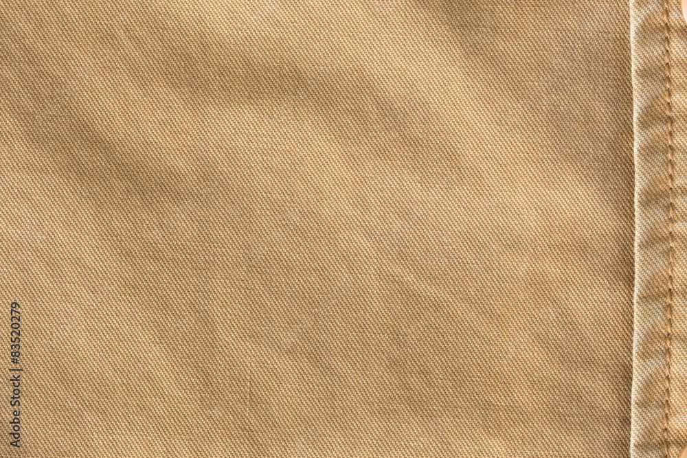 Fototapeta premium brown fabric texture background, material of textile industrial