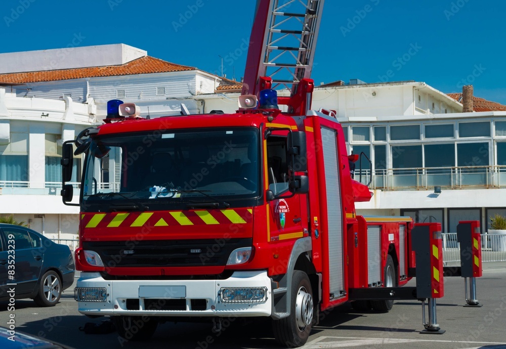 Obraz premium Sapeurs pompiers.