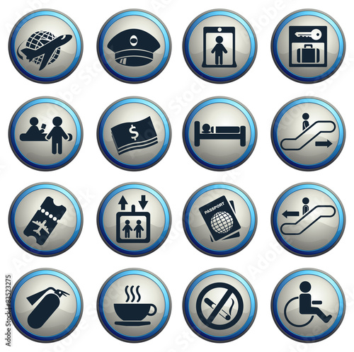 Airport icons