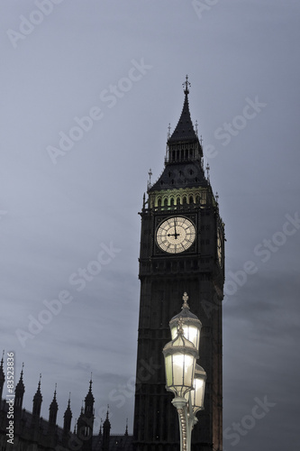Clock Tower, Big Ben, London, England 