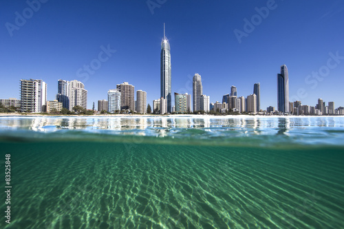 Australia, Gold Coast, Surfers Paradise, City skyline photo