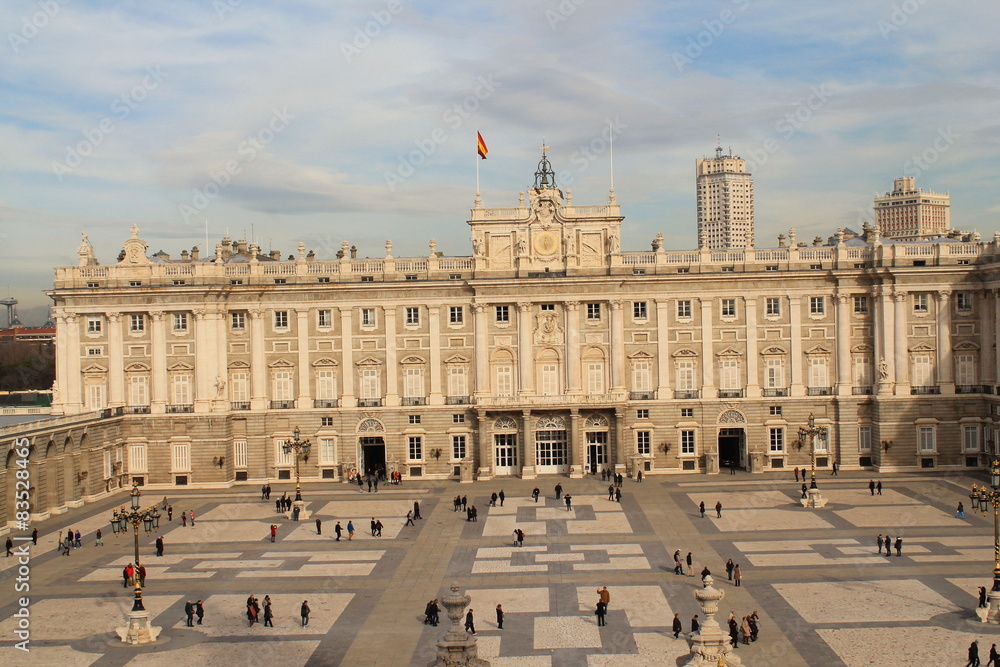 Palais royal de Madrid, Espagne