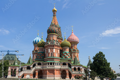 Fotografi Saint Basils Cathedral at the Red Square