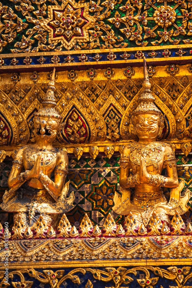Fototapeta premium Wat Phra Keo, Bangkok, Thailand